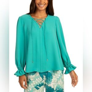 NWT Trina Turk Womens  Zahara Top XS